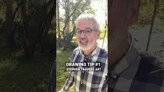 DRAWING TIP #1  #shorts #howtodraw #drawingtips #drawingvideo #drawingtutorial #art #artist #artists