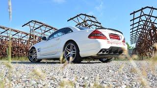 Mercedes R230 SL 63 AMG V8 sound with Supersprint full exhaust system