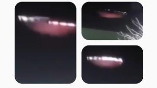 Security Camera CAPTURES UAP / UFO at night!