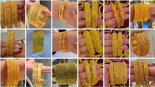 50+ Trending 22K Gold Bangles Designs 2025 | Royal Elegance for Every Occasion/Bridal Gold Bangles