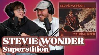 Showing my Little Brother Stevie Wonder! | Andy & Alex FIRST TIME REACTION!