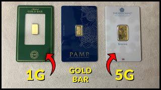 Why I buy small Gold Bars!