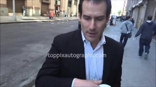 Ian Kahn - SIGNING AUTOGRAPHS while promoting in NYC