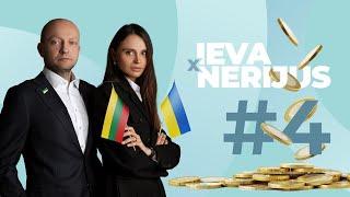 Ieva x Nerijus #4 karas Ukrainoje - kam ruoštis, ko nebijoti, kaip elgtis su pinigais?