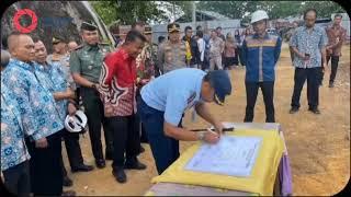 Peletakan Batu Pertama Monumen Perjuangan Pembentukan Provinsi Babel