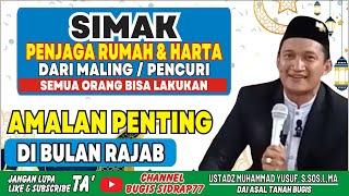 CERAMAH BUGIS TERBARU - AMALAN DI BULAN RAJAB & SIMAK UNTUK JAUH DARI KEMALINGAN - USTAD MUH.YUSUF