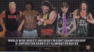 WWE 2K24 Dominik Alt. VS Jack, R-Truth, Diesel, Sandman Gauntlet Match World Wide Wrestle Tittle