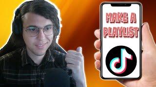 How To Make A Playlist On Tiktok (How To Get The Option)