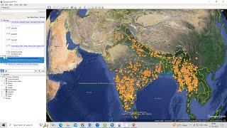 RS & GIS QA42 download Active fire data and overlay into Google Earth