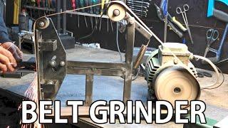 Belt Grinder For Metal From Profile Pipes And Plywood | DIY Tools