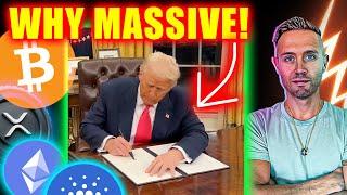 TRUMP SIGNS BITCOIN & CRYPTO EXECUTIVE ORDER! CHANGES EVERYTHING!