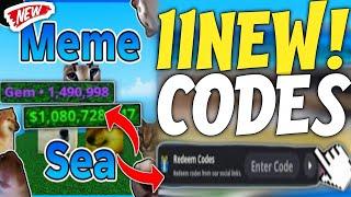 ️NEW!!!!!️New Codes For Meme Sea November 2024(Roblox)-CODES MEME SEA 2024