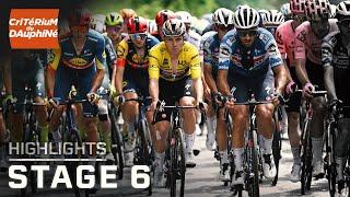 Critérium du Dauphiné 2024, Stage 6 | EXTENDED HIGHLIGHTS | 6/7/2024 | Cycling on NBC Sports