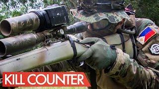 23 Kills / 1 Death - Airsoft Sniper Kill Counter - JG Bar 10 - Novritsch in the Phillipines