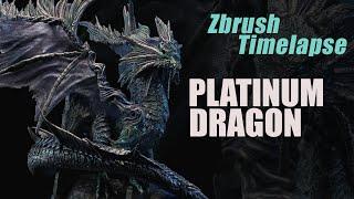 Platinum Dragon - Zbrush Timelapse