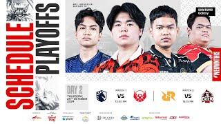  LIVE | MPL ID S14 | Playoffs Day 2 | English