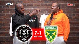 Pirates Played Like A BIG TEAM | Orlando Pirates 7-1 Arrows | Junior Khanye