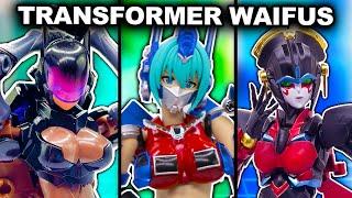 WEIRDEST TRANSFORMERS WAIFUS? Optimus Prime Girl - Arcee Knock Off - Windblade Knock Off