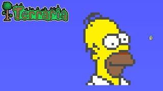 TERRARIA HOMER SIMPSON #BUILD #18 | TERRARIA