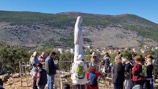 WOW ! WHAT HAPPENS ON TOP OF APPARITION HILL MEDJUGORJE