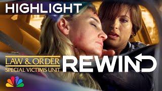 Stabler's Pregnant Wife and Benson Get into a Terrible Car Accident | Law & Order: SVU | NBC