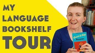 My Language Bookshelf Tour║Lindsay Does Languages Video