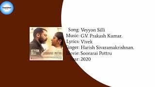 Soorarai Pottru - Veyyon Silli Song (YT Music)  #64TM