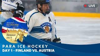 Para Ice Hockey – FIN vs AUT - Day 1 | World Championships C-pool - Bangkok 2024