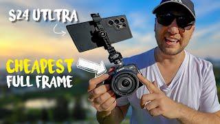 Samsung S24 Ultra vs Cheapest CANON Full Frame Camera
