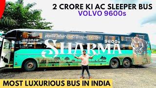 BRAND NEW Super LUXURIOUS Volvo 9600s Multi Axle AC Sleeper Bus Journey 