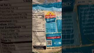 Mission low carb balance tortillas - Keto Review