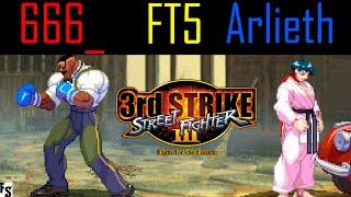 Street Fighter III: Third Strike - 666_ [Dudley] vs Arlieth [Makoto] (Fightcade FT5)