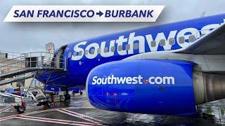 Good Low-Cost Travel? | Southwest Airlines Boeing 737-700 | San Francisco to Burbank | Full Review