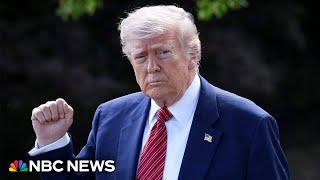 Trump marks Memorial Day and lashes out at Harvard