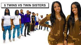 5 SETS OF TWINS VS TWIN SISTERS: TM TWINS| TWICE AS NICE Ep.1