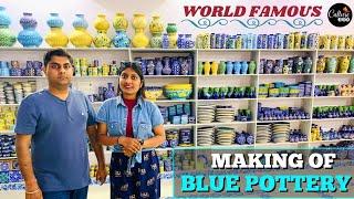 Ep-10 Blue Pottery Jaipur - Making of  Oldest art of Jaipur , Story of Blue Pottery