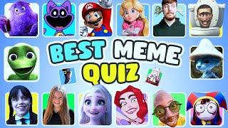 GUESS MEME SONG & WHO'S SINGINGSkibidi Toilet, Elsa, Gedagedi, Salish Matter | BEST MEGA MEME QUIZ