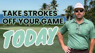 How to shoot lower golf scores TODAY