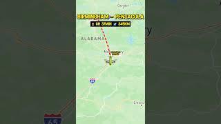 UPS Flight 5X1366 ️  Birmingham to Pensacola / (BHM) - (PNS)