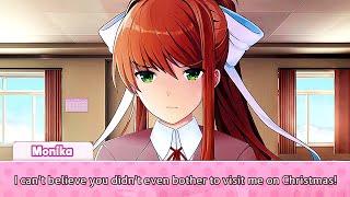What Happens if You Don't Visit Monika on Christmas? | "Monika After Story" Mod