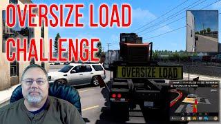 Oversize Load Trucking Challenge in American Truck Simulator