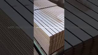 melamine slatwall mdf board