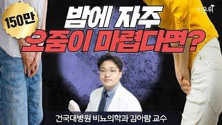 소변이 마려워서 밤에 자주 깨신다면! 야간뇨 대처법 - 건국대병원 비뇨의학과 김아람 교수