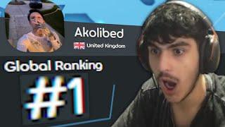 Enzo reacts to Akolibed taking #1 in osu!
