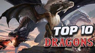 Top 10 DRAGONS in Fantasy Literature