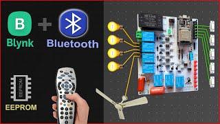 Best Home Automation System  using ESP32 Blynk Bluetooth with Fan Dimmer | IoT Project 2022