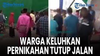 Warga di Pontianak Keluhkan Pernikahan Tutup Jalan Umum