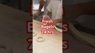 Fresh Bagels 24hrs a day in Toronto #torontoeats #foodie #torontofoodies #torontobagels #toronto