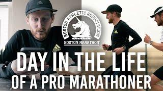 Day in the Life of a Professional Marathoner | Boston Marathon Training