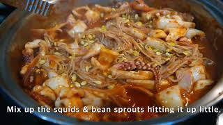 Amway iCook demonstrates with Spicy Squid bean sprouts!!(암웨이쿡 오징어콩나물찜!)